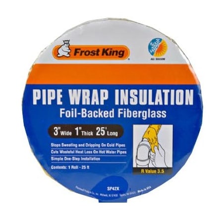 Thermwell Products 1x3x25' FBG Pipe Wrap SP42X/16